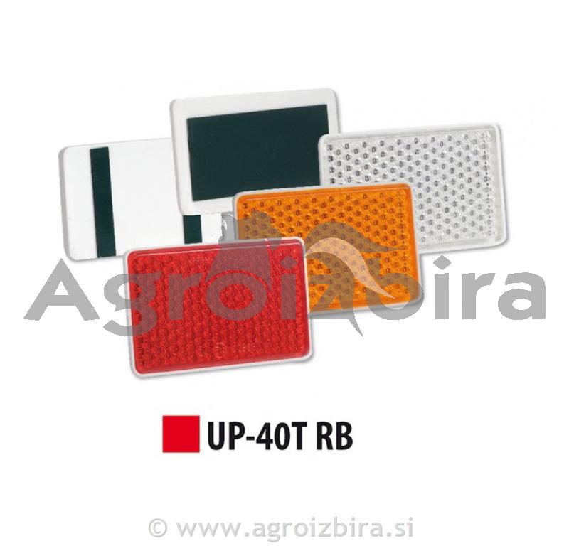 ODSEVNIK RDEČI SAMOLEPILNI 57X91