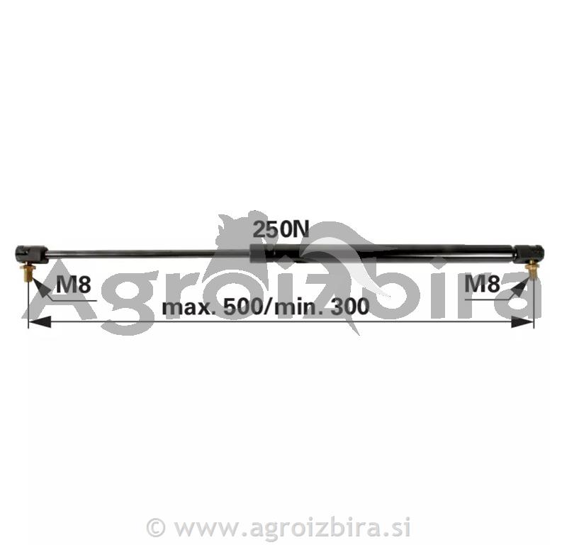 PLINSKI AMORTIZER L=515 F=190N