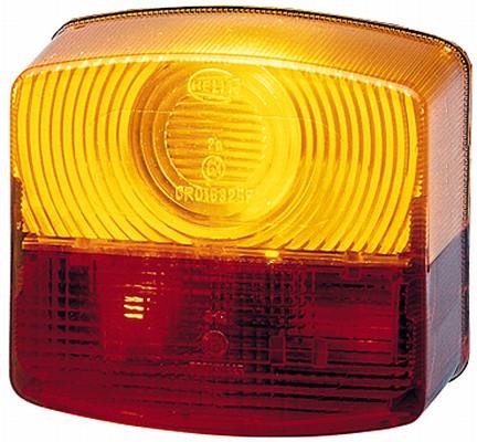STEKLO SVETILKE STOP 95x85 LEVA+DESNA z osvetlitvijo tablice HELLA