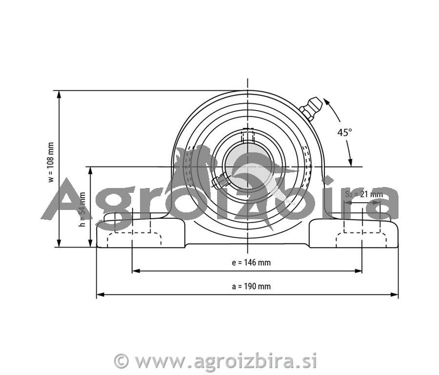 LEŽAJ UCP209 / UCP 209