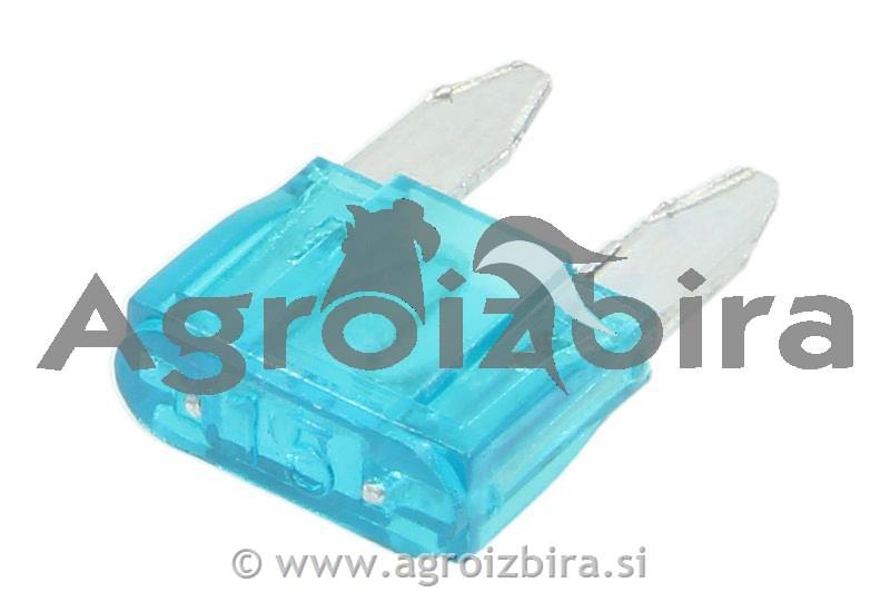 VAROVALKA 15A MODRA MINI