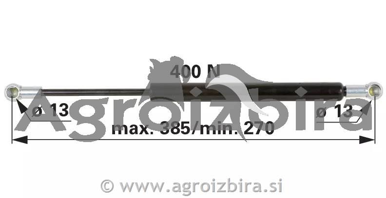 PLINSKI AMORTIZER L=385 F=400N SLH