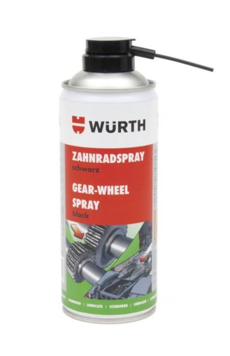 WURTH SPREJ ZA ODPRTE ZOBNIKE 400ml ČRN