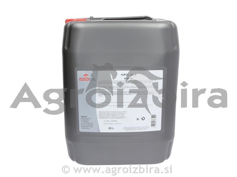 OLJE HIPOL 80W90 20L ORLEN