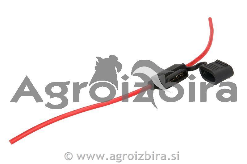 Nosilec varovalke za avtomobilsko varovalko 19x12mm s pokrovom