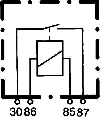 RELE 12V 4 POLNI 70A HELLA