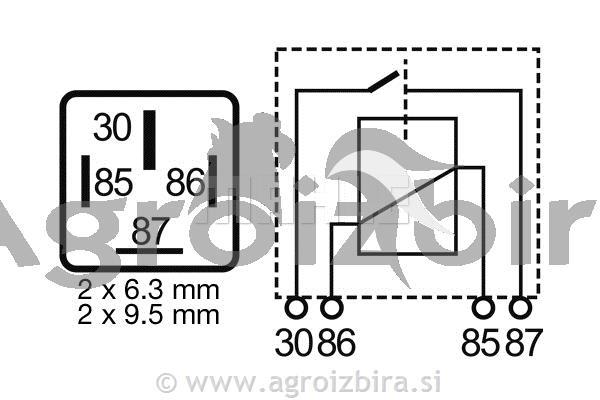 RELE 12V 70A 4pin