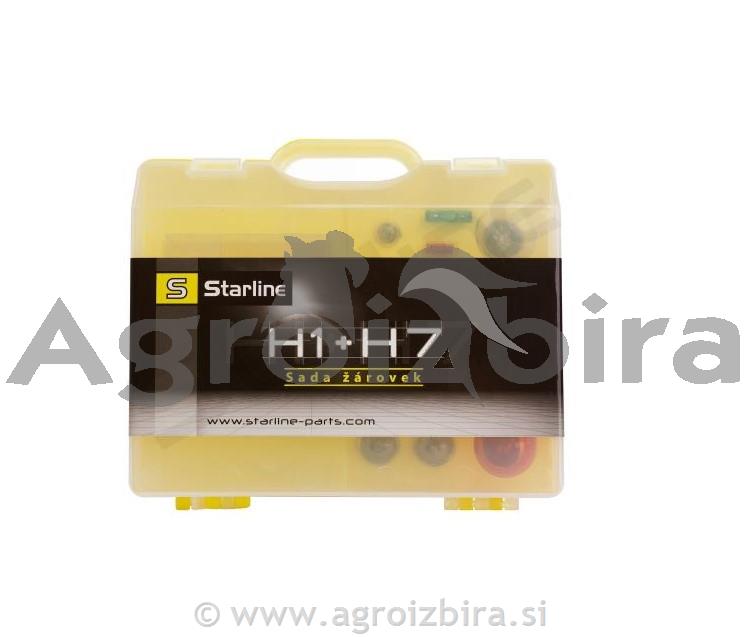 SET ŽARNIC H1+H7 12V