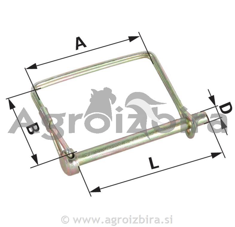 ZATIK VAROVALNI 9.5 mm