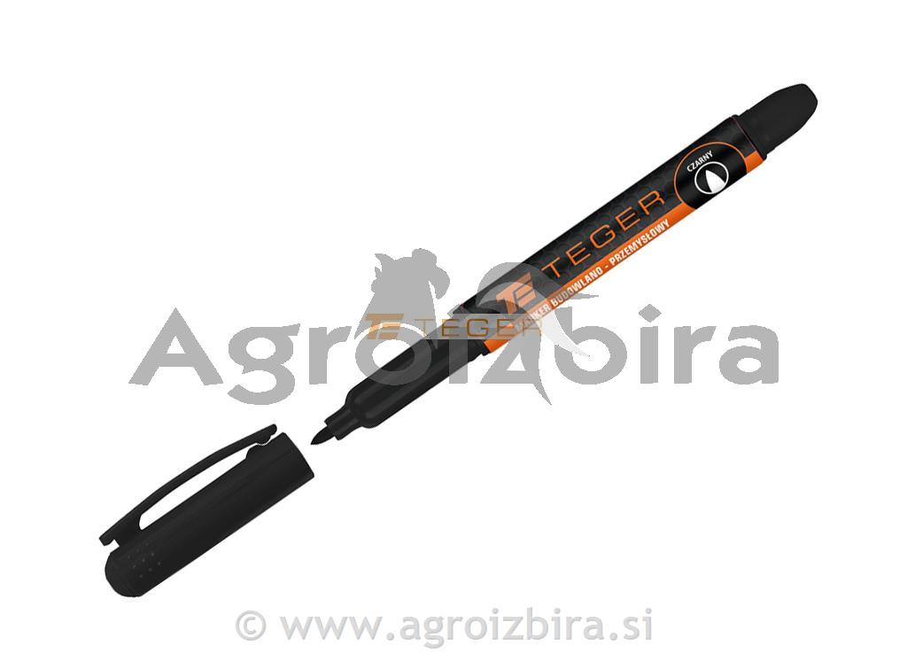 FLOMASTER ČRNI 1.5mm beton les aluminij