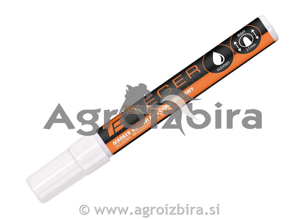FLOMASTER BELI 2.5mm guma aluminij pvc
