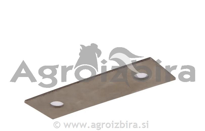 PLOŠČA NA 2 VIJAKA 130 X 40 X 2