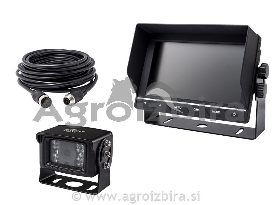 KAMERA VZVRATNA 7'' SET