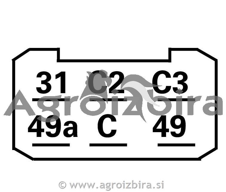 AVTOMAT SMEROKAZA 12V 21W