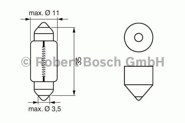 ŽARNICA C5W 24V 5W (E12GB) BOSCH