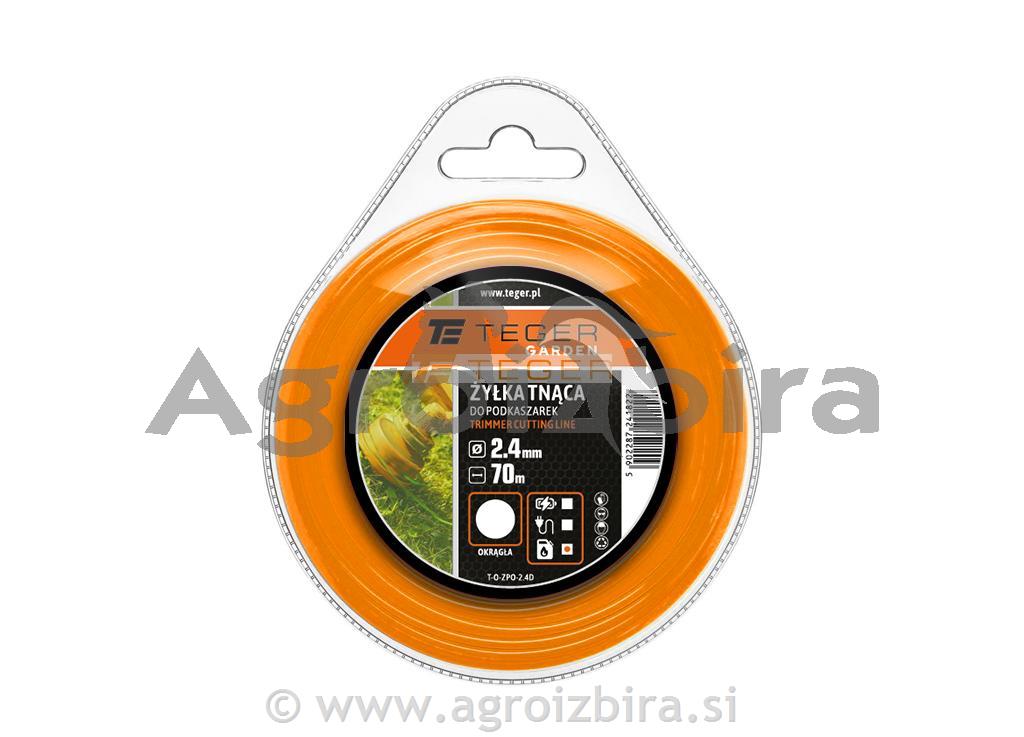 NITKA KOSILNA OKROGLA 2.4mm 70M