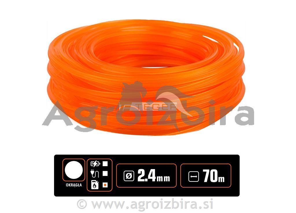 NITKA KOSILNA OKROGLA 2.4mm 70M