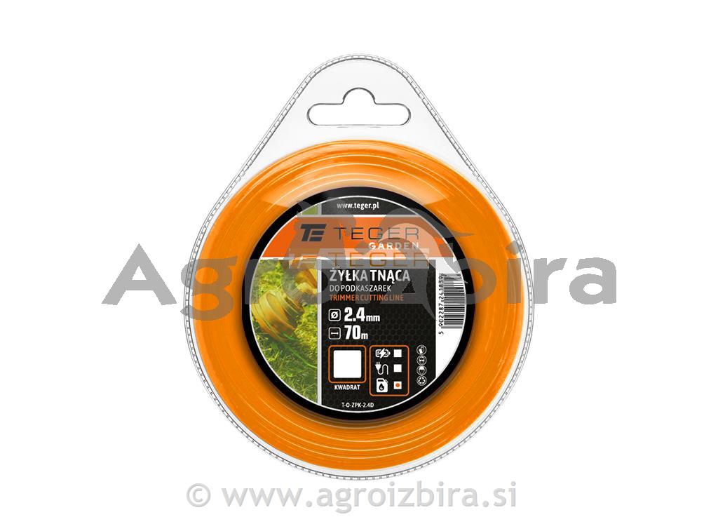 NITKA KOSILNA 4 KOTNA 2.4mm 70M