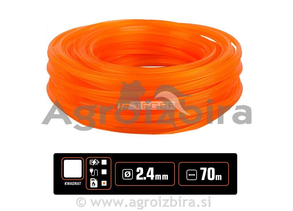 NITKA KOSILNA 4 KOTNA 2.4mm 70M