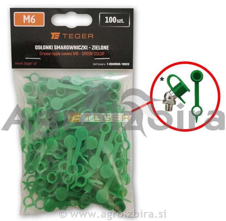 SET POKROVČKOV MAZALIC M6 ZELEN 100 KOS
