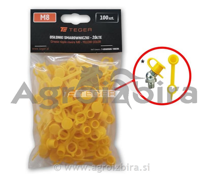 SET POKROVČKOV MAZALIC M8 RUMEN 100 KOS