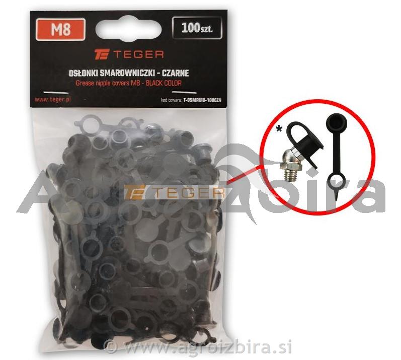 SET POKROVČKOV MAZALIC M10 ČRN 100 KOS
