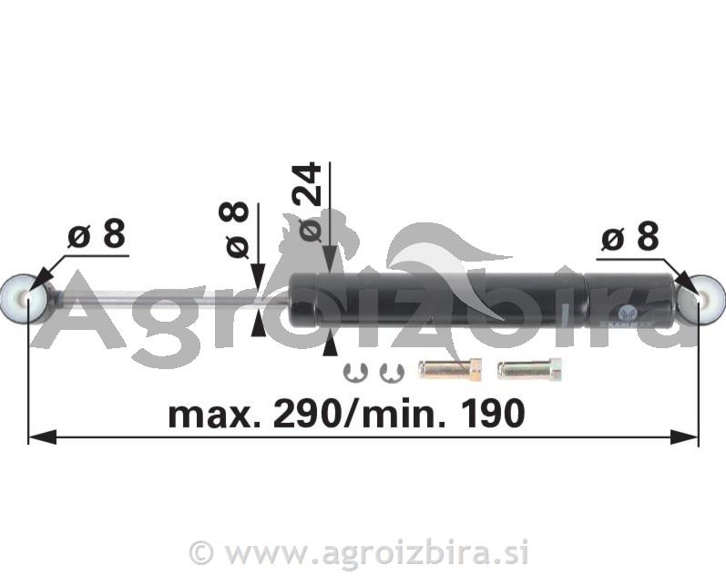 AMORTIZER SEDEŽA tip GRAMMER DS 85H/90A