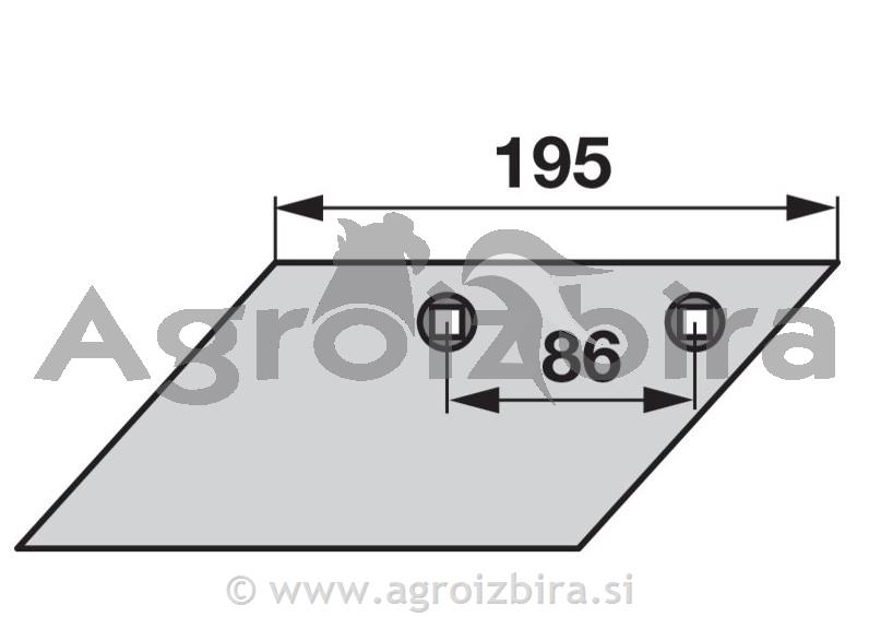 LEMEŽ PREDPLUŽNIKA LEMKEN LEVI