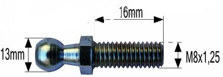 BUČKA AMORTIZERJA M8x1.25 FIbučke=13mm
