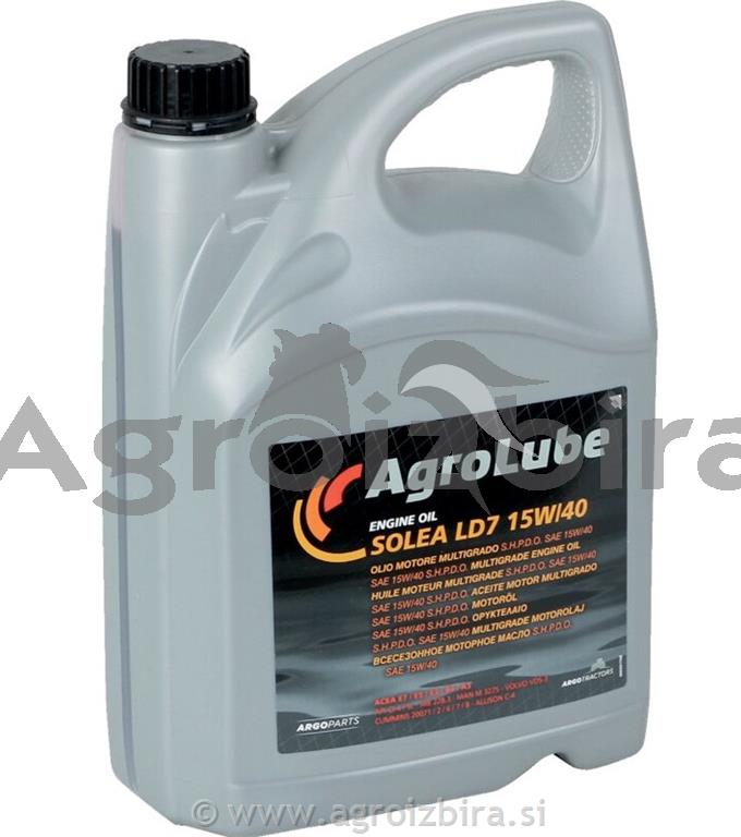 OLJE AGROLUBE SOLEA LD7 15W40 5L