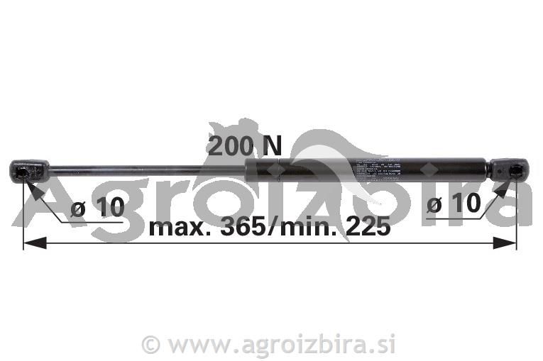 PLINSKI AMORTIZER L=365 F=200N RENAULT