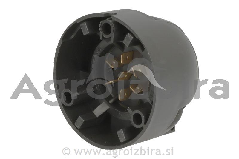 VTIČNICA 7 POLNA - PLOŠČATI KONTAKTI HEL