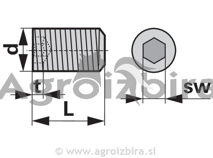 NAVOJNI ZATIČ 1/52 COLE