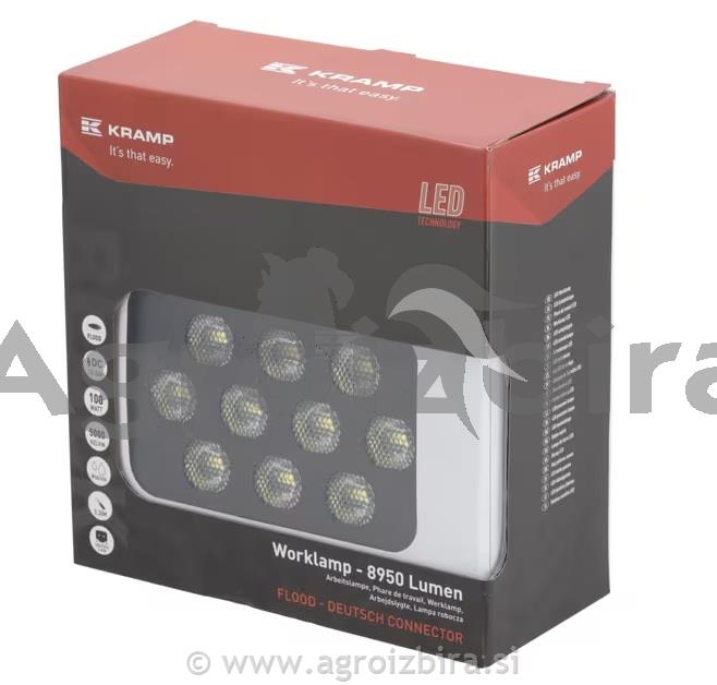 ŽAROMET DELOVNI LED 100W 8950Lm