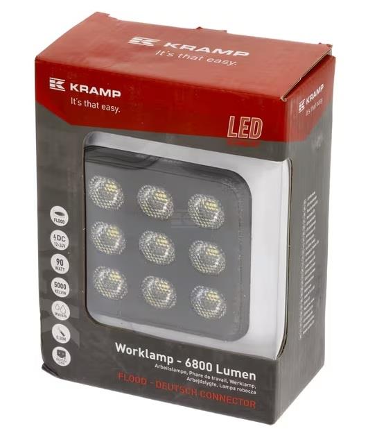 ŽAROMET DELOVNI LED 90W 6800Lm