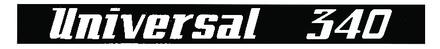 NALEPKA "UNIVERSAL 340" UTB ST