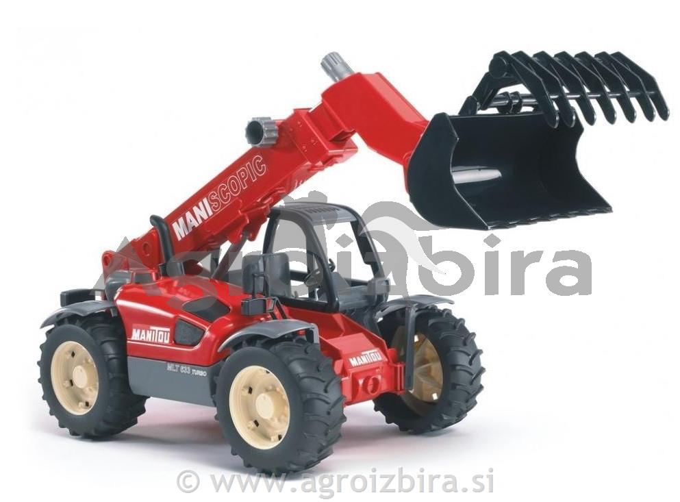 BRUDER TELESKOPSKI NAKLADALEC MANITOU 02125