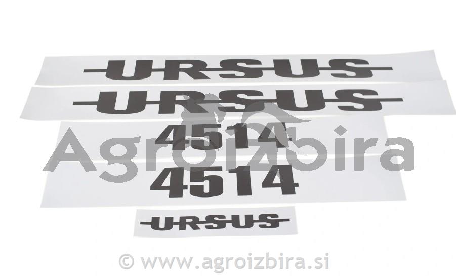 NALEPKA URSUS 4514 SET