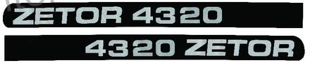 NALEPKA ''ZETOR 4320'' SET