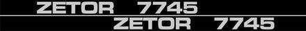 NALEPKA ''ZETOR 7745'' SET
