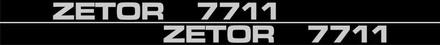 NALEPKA ''ZETOR 7711'' SET