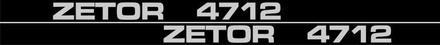 NALEPKA ''ZETOR 4712'' SET
