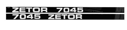 NALEPKA ''ZETOR 7045'' SET