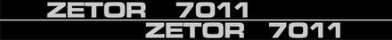 NALEPKA ''ZETOR 7011'' SET