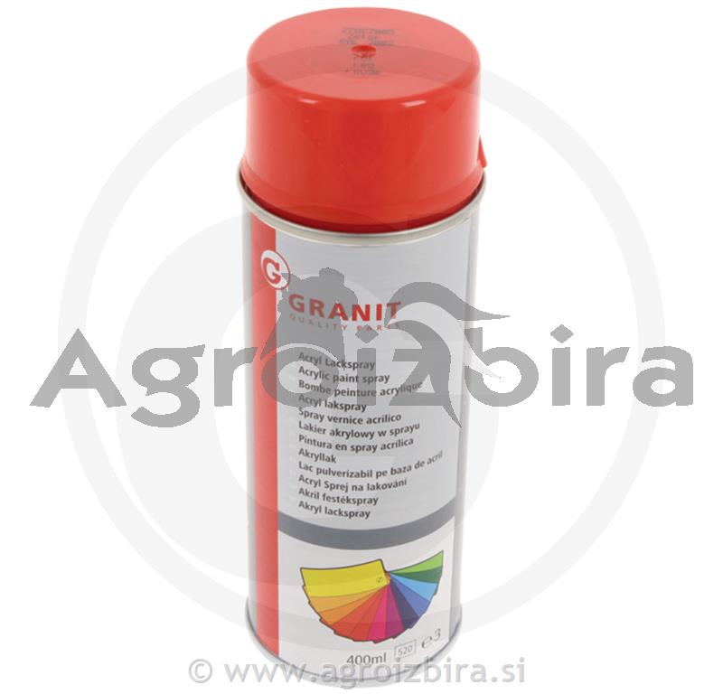 BARVA ZETOR RDEČA AKRIL 400ML SPREJ