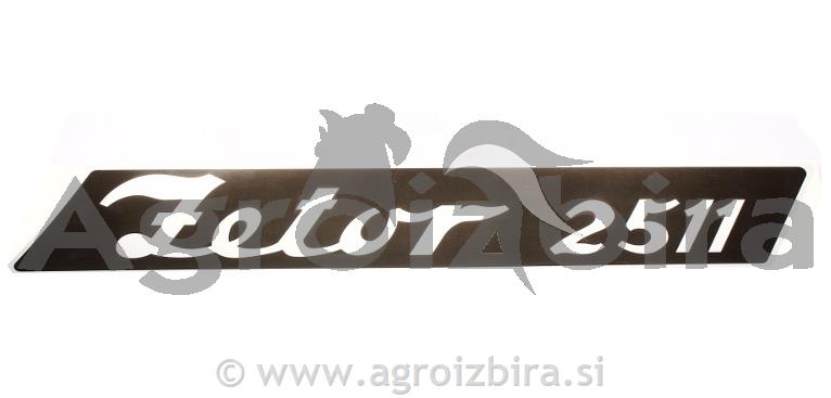NALEPKA ZETOR 2511 (pisan napis - origin