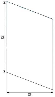 STEKLO KABINE VRAT zgoraj ZETOR