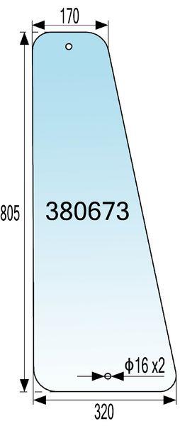 STEKLO KABINE SPREDNJE SPODNJE 549