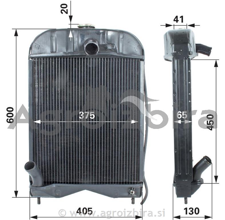 HLADILNIK VODE MASSEY FERGUSON 35
