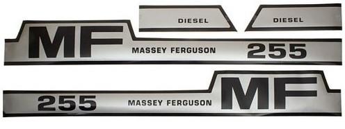 NALEPKA '' MASSEY FERGUSON 255'' SET